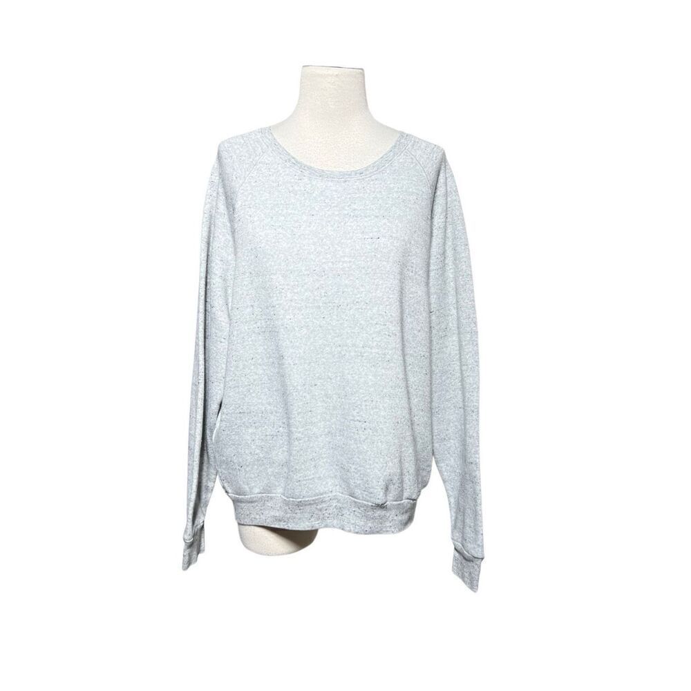 Project Social T Los Angeles Heather Grey Oversized Sweatshirt Size M